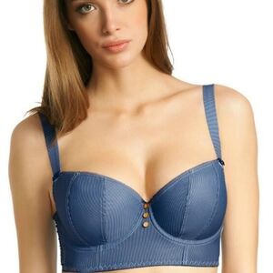 Freya Totally Tartan Padded Longline Bra